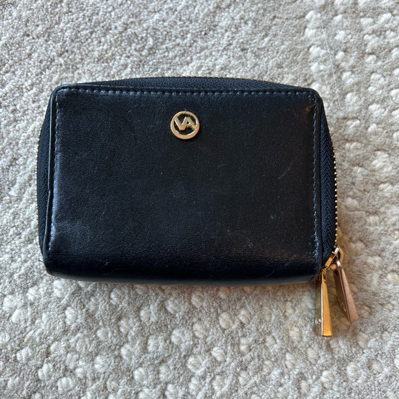 Valentina Bags Valentina Black Double Zip Wallet Poshmark